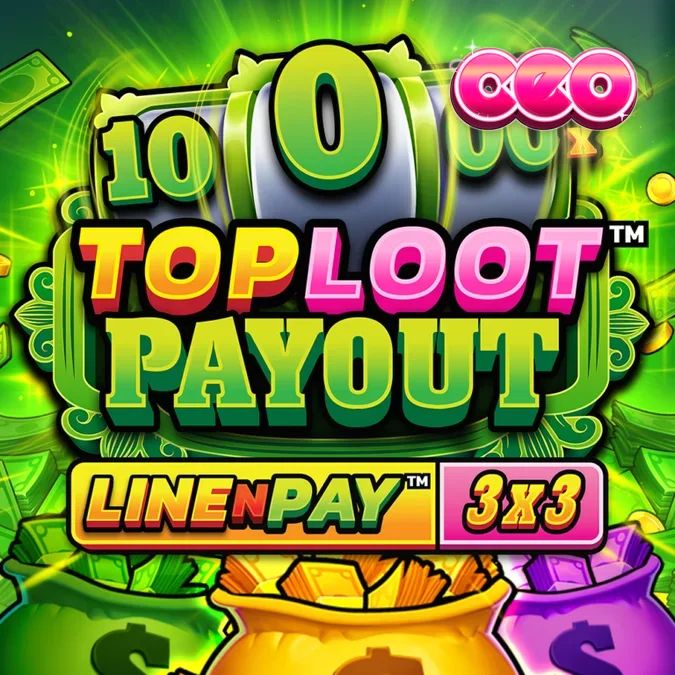 TopLoot Payout LineNPay স্লট গেমের ইন্টারফেস এবং গ্রাফিক্স